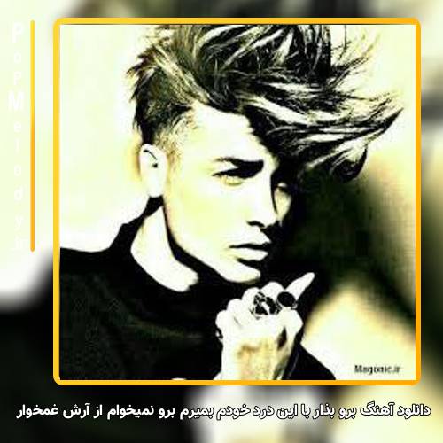 دانلود آهنگ آرش غمخوار برو بذار با این درد خودم بمیرم برو